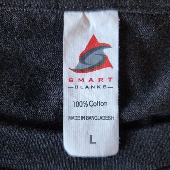 Smart Blanks Death Row Records 1991 Champs Graphic Black T-Shirt Mens Large - Picture 5 of 6